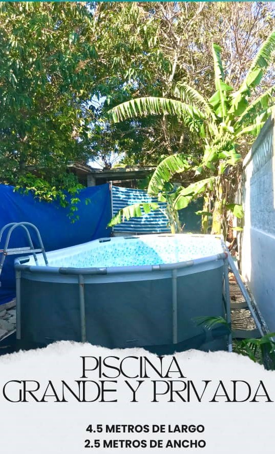 Casa en Guanabo con piscina de Lona